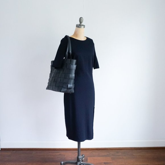 J. Crew Gemma Blue  Suede Flats with Green Trim 7.5 - Picture 10 of 11